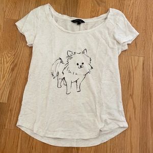 Banana Republic Dog Tee XS